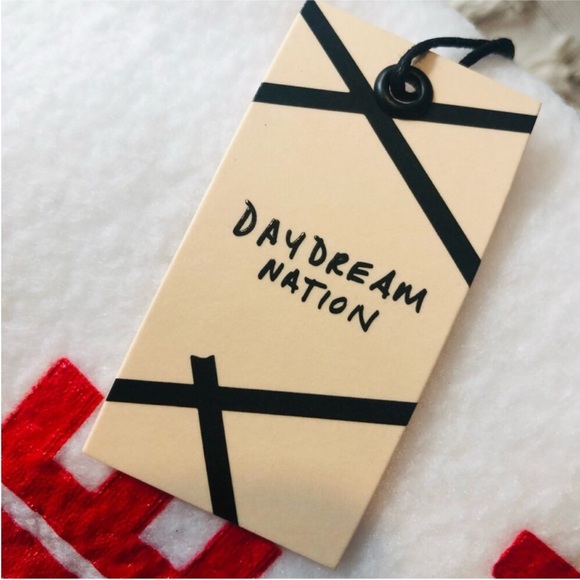 Daydream Nation Dolls Kill Only Hell Couch Crasher Oversized White Sweatshirt - Picture 4 of 8